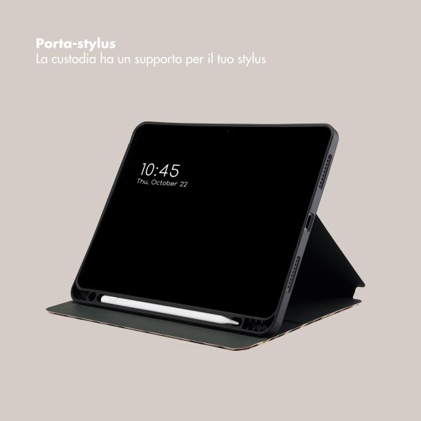Selencia Cover per tablet Vivid Apple iPad 11 (2025) 11 pollici A16 / iPad 10 (2022) 10.9 pollici - Wild Leo