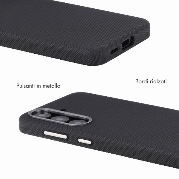 Accezz Cover Mesh con MagSafe Samsung Galaxy S25 / S24 - Nero