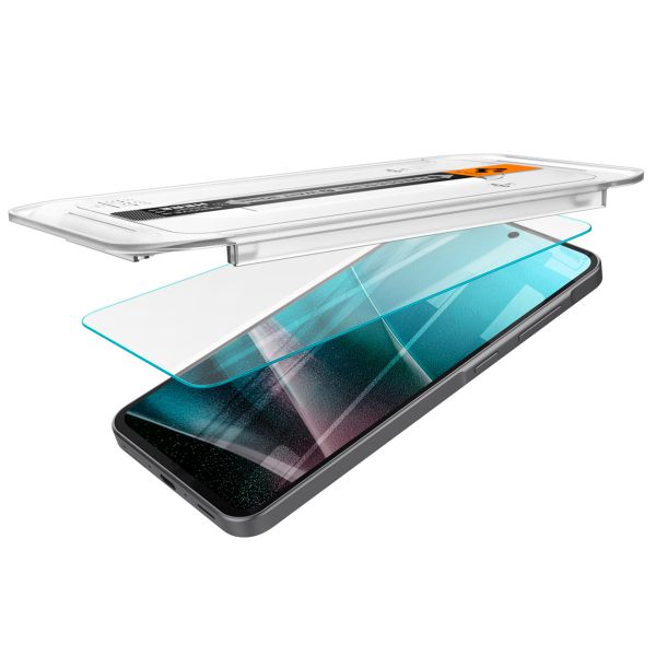 Spigen Vetro temperato GLAStR EZ Fit, confezione da 2 + Applicatore Samsung Galaxy A36