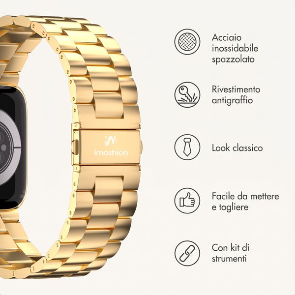 imoshion Cinturino in acciaio Apple Watch | 38/40/41/42 mm - Oro