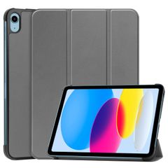 imoshion Cover a libro Trifold Apple iPad 11 (2025) 11 pollici A16 / iPad 10 (2022) 10.9 pollici - Grigio