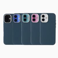 Accezz Cover Mesh con MagSafe Apple iPhone 16 - Blu scuro