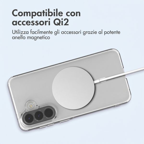 imoshion Cover posteriore protettiva con MagSafe Samsung Galaxy A57 (5G) - Trasparente