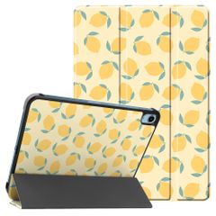 imoshion Cover Trifold Design Apple iPad 11 (2025) 11 pollici A16 / iPad 10 (2022) 10.9 pollici - Citrus Dream