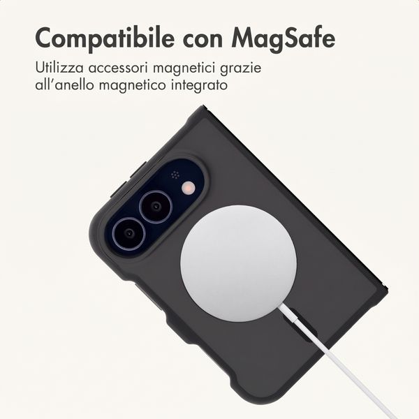 imoshion Cover posteriore Color Guard con MagSafe Apple iPhone Duo - Nero