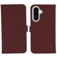 Selencia Cover a libro in vera pelle Samsung Galaxy A27 (5G) - Burgundy