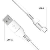 Accezz Cavo USB-C a USB – 2 metri – Bianco