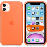 Apple Cover in Silicone Apple iPhone 11 - Vitamin C
