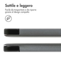 imoshion Cover a libro Trifold Samsung Galaxy Tab A11 / A9 8.7 pollici - Grigio