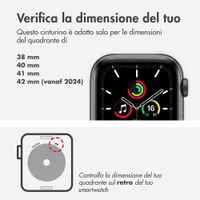 Apple Cinturino sportivo Apple Watch | 38/40/41/42 mm - Taglia S/M/L - Black Unity