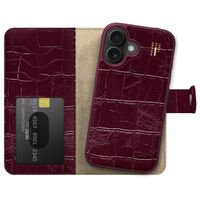 iDeal of Sweden Portafoglio Magnetico Plus Apple iPhone 16 - Fine Wine