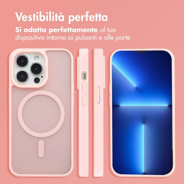 imoshion Cover posteriore Color Guard con MagSafe Apple iPhone 13 Pro - Rosa chiaro