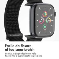 imoshion Cinturino in nylon Apple Watch | 44/45/46/49 mm - Nero