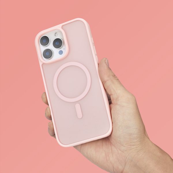 imoshion Cover posteriore Color Guard con MagSafe Apple iPhone 16 Pro Max - Rosa chiaro