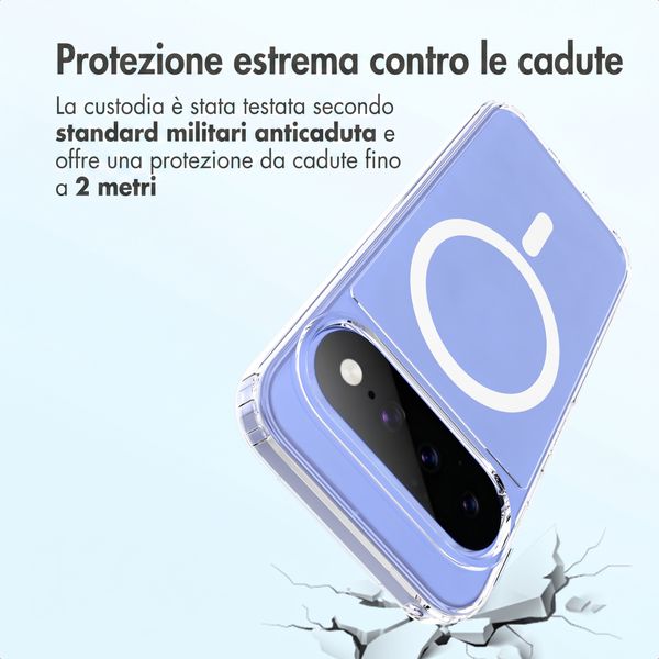 Accezz Cover posteriore Xtreme Impact con MagSafe Google Pixel 11 - Trasparente