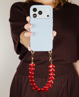 Selencia Cover posteriore Rivièra con MagSafe con ganci rimovibili Samsung Galaxy A37 (5G) - Powder Blue