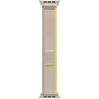 Apple Cinturino Trail Loop Apple Watch | 44/45/46/49 mm - Taglia M/L - Giallo / Beige