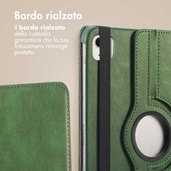 imoshion Cover Girevole a 360° Apple iPad Air 13 pollici (2026) M4 / (2025) M3 / (2024) M2 - Verde