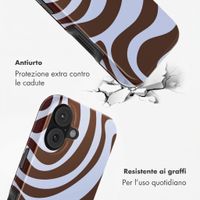 Selencia Cover Posteriore Vivid Apple iPhone 17 - Dream Swirl Chocolate