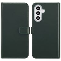 Selencia Cover a libro in vera pelle Samsung Galaxy A26 - Verde