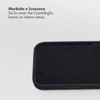 Selencia Libreria rimovibile Olyn con MagSafe Apple iPhone 17 Pro - Nero