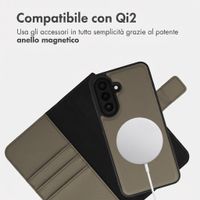 imoshion Cover a libro di lusso 2-in-1 rimovibile Samsung Galaxy A27 (5G) - Verde