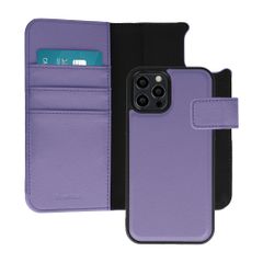 imoshion Cover a libro di lusso 2-in-1 rimovibile Apple iPhone 12 (Pro) - Viola