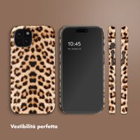 Selencia Cover Posteriore Vivid Apple iPhone 15 - Wild Leo