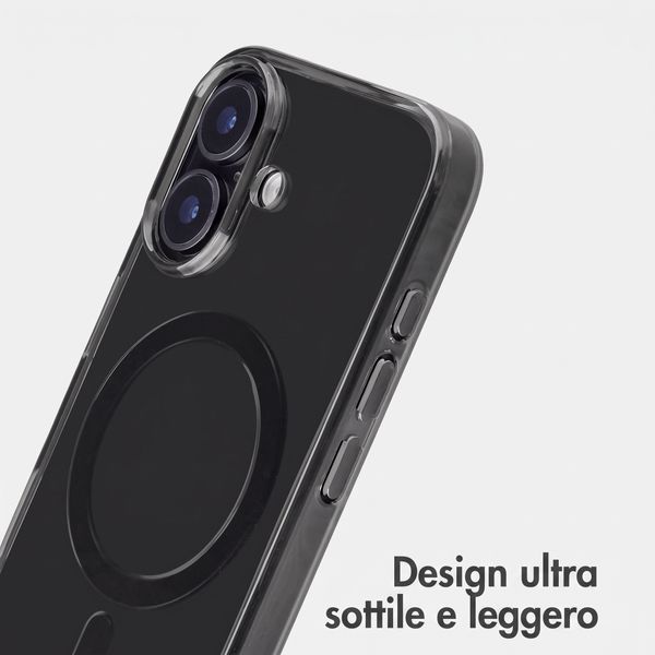 Accezz Lite custodia posteriore con MagSafe Apple iPhone 17 - Smokey Clear