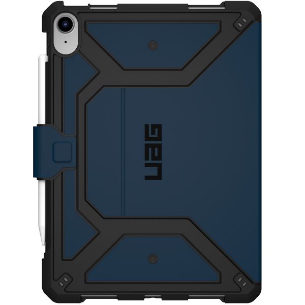 UAG Cover a libro Metropolis Apple iPad 11 (2025) 11 pollici A16 / iPad 10 (2022) 10.9 pollici - Blu