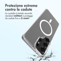 Accezz Cover posteriore Xtreme Impact con MagSafe Samsung Galaxy S26 Ultra - Trasparente