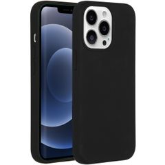 Accezz Cover in silicone liquido con MagSafe Apple iPhone 13 Pro - Nero