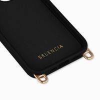 Selencia Cover posteriore Rivièra con MagSafe con ganci rimovibili Apple iPhone 15 Pro Max - Velvet Black
