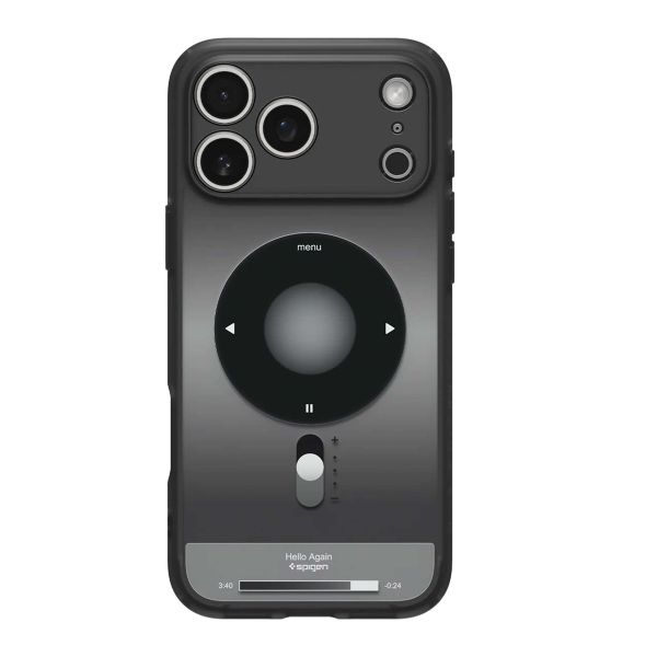 Spigen Cover Posteriore Ultra Ibrida con MagSafe Apple iPhone 17 Pro - Classic Black