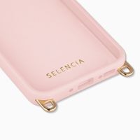 Selencia Cover posteriore Rivièra con MagSafe con ganci rimovibili Samsung Galaxy A36 / A56 - Sorbet Pink