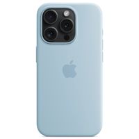 Apple Cover Posteriore in Silicone con MagSafe Apple iPhone 15 Pro - Blu chiaro
