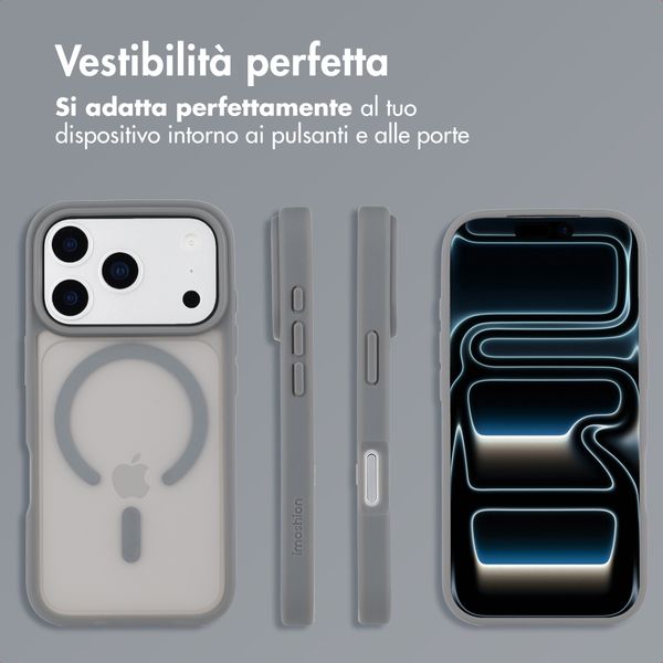 imoshion Cover posteriore Color Guard con MagSafe Apple iPhone 17 Pro Max - Grigio