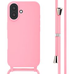 imoshion Cover in Silicone con Cordino Apple iPhone 16 - Rosa