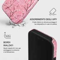Burga Cover Posteriore Resistente con MagSafe Apple iPhone 16 - Sakura