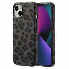Selencia Cover Sabi Stampa pantera con MagSafe Apple iPhone 13 - Midnight Black