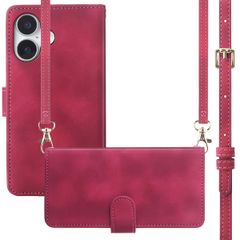 imoshion Cover a libro con Cordino Apple iPhone 17 - Rosso
