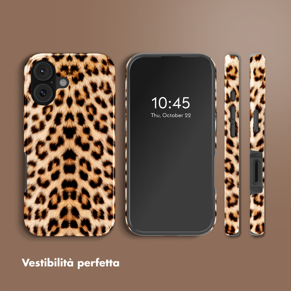 Selencia Cover posteriore Vivid con MagSafe Apple iPhone 17 - Wild Leo