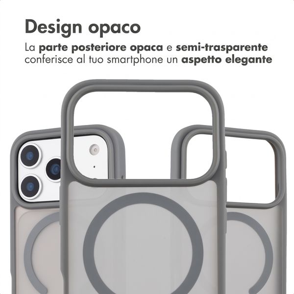 imoshion Cover posteriore Color Guard con MagSafe Apple iPhone 18 Pro / 17 Pro - Grigio