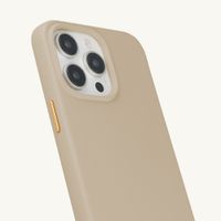 Selencia Cover posteriore Rivièra con MagSafe con ganci rimovibili Apple iPhone 14 Pro - Milky Latte