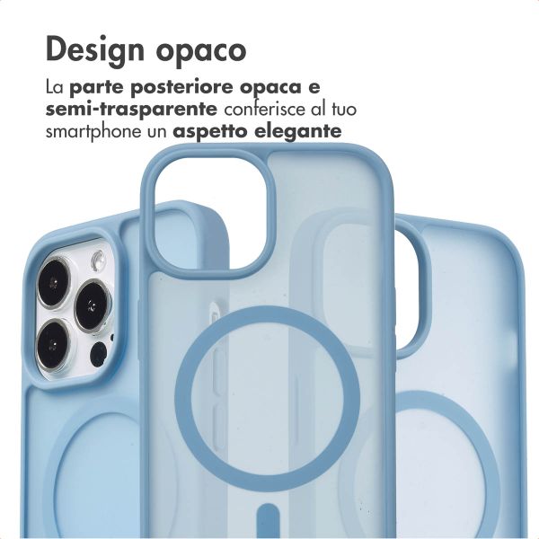 imoshion Cover posteriore Color Guard con MagSafe Apple iPhone 13 Pro - Azzurro