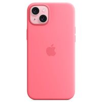Apple Cover Posteriore in Silicone con MagSafe Apple iPhone 15 Plus - Rosa