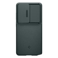 Spigen Cover Optik Armor con Slitta per Fotocamera Samsung Galaxy S26 Ultra - Abyss Green