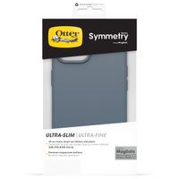 OtterBox Cover Posteriore Trasparente Symmetry con MagSafe Apple iPhone 17e / 16e / 15 / 14 / 13 - Blu