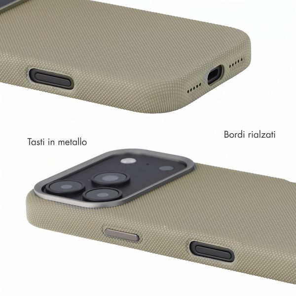 Accezz Cover Mesh con MagSafe Apple iPhone 17 Pro Max - Grigio scuro