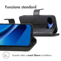 imoshion Cover a libro di Lusso Google Pixel 10a - Nero
